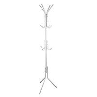 Algopix Similar Product 8 - GPCT Coat Rack Organizer (White)