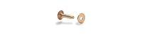 Algopix Similar Product 18 - 1" Pack Of 50 #9 Copper Rivets & Burrs
