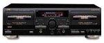 Algopix Similar Product 11 - JVC TDW354BK Dual Cassette Deck