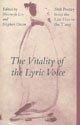 Algopix Similar Product 14 - The Vitality of the Lyric Voice Shih