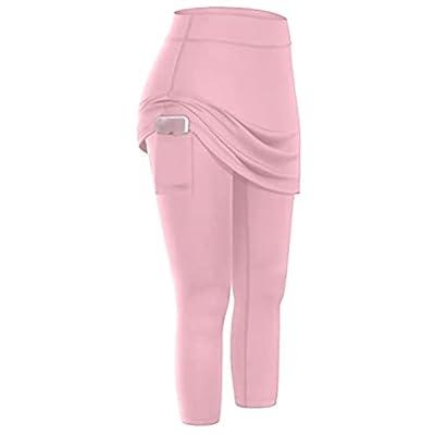 Best Deal for LowProfile Skirted Leggings for Women with Pockets, Yoga