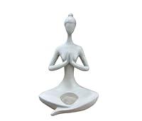 Algopix Similar Product 8 - Jasmin Decor Art  Handmade Yoga Pose