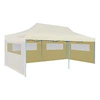 Algopix Similar Product 7 - Greathyc Cream Foldable Popup Party