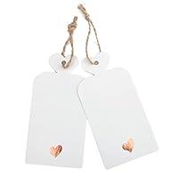 Algopix Similar Product 20 - joycraft 100pcs Blank Gift Tags with