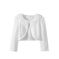 Algopix Similar Product 17 - Acecharming girls Beaded Flower Bolero