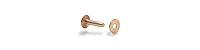 Algopix Similar Product 12 - 1" Pack Of 50 #9 Copper Rivets & Burrs
