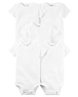 Algopix Similar Product 14 - Carters Baby Girls 5 Pack Bodysuit