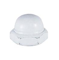Algopix Similar Product 4 - B&P Lamp White Cap Nut 8/32