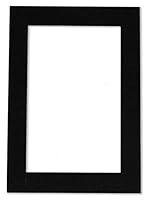 Algopix Similar Product 11 - 16x20 Black Mat  Bevel Cut for 12x18