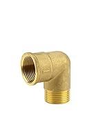 Algopix Similar Product 16 - Brass Elbow Connector with Internal