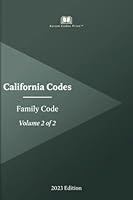 Algopix Similar Product 16 - California Family Code 2023 Edition