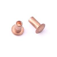 Algopix Similar Product 15 - 1/16" Dia. 1/8" Long Copper Rivet