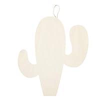 Algopix Similar Product 5 - Darice Cactus Hanging Wood Shape 11 x