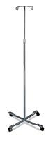 Algopix Similar Product 16 - Medline 4 Leg IV Poles Stand 2 Hook 4
