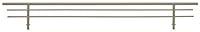 Algopix Similar Product 16 - RevAShelf Wire Shelf Rail Satin
