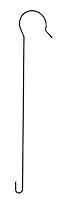 Algopix Similar Product 19 - Panacea 89017 Tree Branch Hook Black