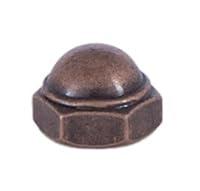 Algopix Similar Product 17 - B&P Lamp Antique Brass Cap Nut 8/32
