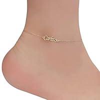 Algopix Similar Product 12 - 14k Solid Gold or Sterling Silver Name
