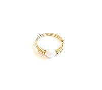 Algopix Similar Product 17 - Helix Hoop Earring Gold Ear Piercing