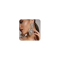 Algopix Similar Product 13 - StoneFans Elegant Statement Rhinestone