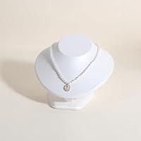 Algopix Similar Product 10 - GemeShou White Necklace Display Stand