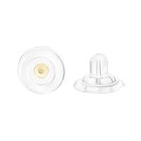 Algopix Similar Product 8 - Universal EZback Earring Backs Soft
