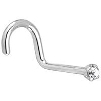 Algopix Similar Product 4 - Body Candy Solid 14k White Gold 15mm