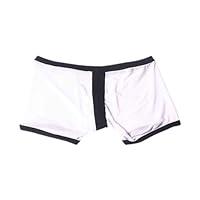 Algopix Similar Product 3 - Mens Underwear Boxer Briefs Sheer Mesh