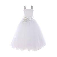 Algopix Similar Product 3 - FAYBOX Pageant Wedding Flower Girl