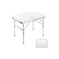 Algopix Similar Product 18 - Moosinily Small Folding Table 2FT