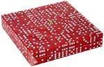 Algopix Similar Product 12 - DA VINCI 16mm 6 Sided Translucent Red