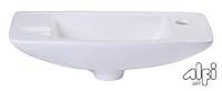 Algopix Similar Product 14 - ALFI Brand AB103 White Wall Mounted