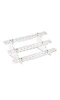 Algopix Similar Product 7 - SSWBasics 3Tier Acrylic Display with
