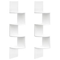 Algopix Similar Product 9 - HOOBRO Corner Shelf WallMounted Set