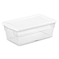 Algopix Similar Product 9 - Sterilite 6 Quart Clear Stacking