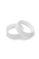 Algopix Similar Product 7 - Kaos Softwear White Earskin Eyelet Plug