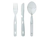 Algopix Similar Product 11 - Ferrino Set DI 3 Cutlery Steel INOX