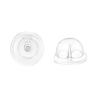 Algopix Similar Product 2 - Universal EZback Earring Backs Soft