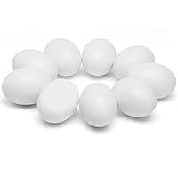 Algopix Similar Product 14 - SallyFashion Wooden Fake Eggs9 Pieces