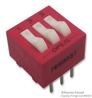 Algopix Similar Product 1 - GRAYHILL 76SB03T SWITCH DIP 3 POS