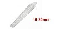 Algopix Similar Product 4 - Uxcell 15mm30mm Taper Gauge Feeler Gap