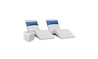 Algopix Similar Product 14 - Aqua Outdoors inPool Chaise Set  Two