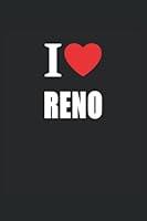 Algopix Similar Product 1 - I Love Reno USA Born And Bred Journal