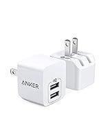 Algopix Similar Product 8 - USB Charger Anker 2Pack Dual Port 12W