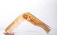 Algopix Similar Product 11 - Folding Ox Horn Comb