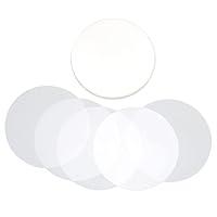 Algopix Similar Product 2 - 100Pcs Badge Film Clear Film for Round