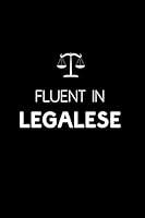 Algopix Similar Product 15 - Fluent In Legalese Funny Law Students