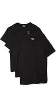 Algopix Similar Product 6 - Emporio Armani Mens Cotton VNeck