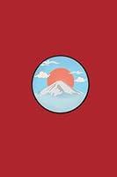 Algopix Similar Product 14 - Japan Stamp Book Minimalist Mount Fuji