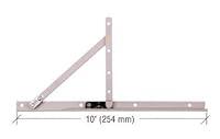Algopix Similar Product 6 - 10" 3-Bar Awning Window Hinge - Package